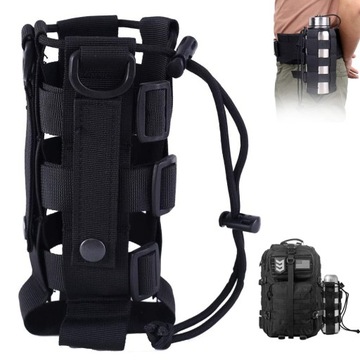 NYLON TORBA POKROWIEC NA BUTELKĘ Z WODĄ 0,5-2,5L