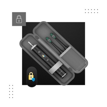 Звуковая зубная щетка VERTENZ Crystal 30 Black