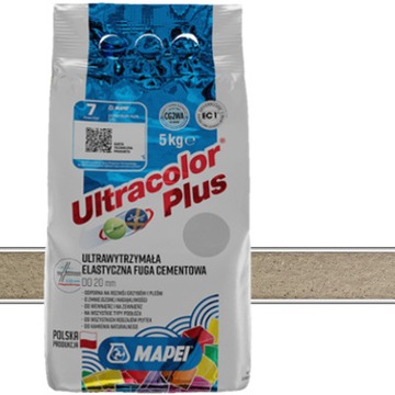 Fuga Mapei Ultracolor 5kg 133 piaskowy