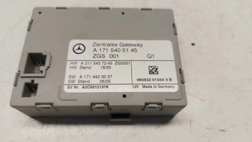 MERCEDES-BENZ SLK R171 MODUL ŘÍZENÍ GATEWAY