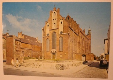 GDAŃSK. Kościół św. Józefa z 1482 - 1496 r. 1972 rok