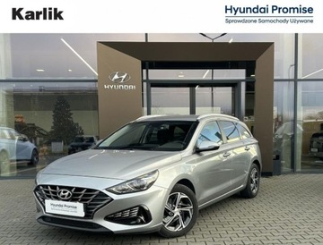 Hyundai i30 III Wagon Facelifting 1.5 T-GDI 48V 160KM 2021 Hyundai i30 COMFORT Automat DCT 160 KM Salon Polska FV23 1.5 160KM