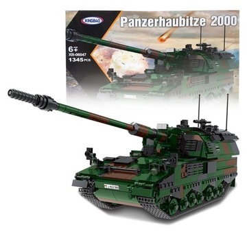 Klocki Konstrukcyjne TECHNIC Czołg 1345 ele 1:30