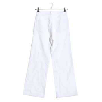 ROUJE Jeansowe spodnie dzwony Rozm. EU 38 biały