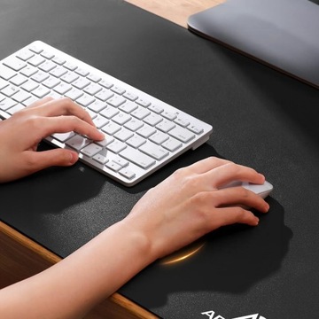 Большая мышиная подушка 100x50 XXL для черного игрового стола для подачи