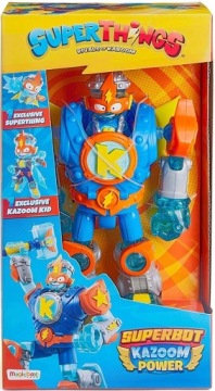 НАБОР ФИГУРОК SUPER ZINGS THINGS SUPERBOT KAZOOM POWER ROBOT SERY