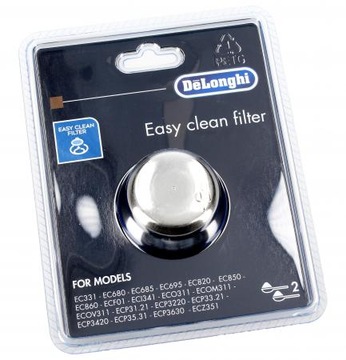 Sitko filtr 2 filiżanki do ekspresu DeLonghi EC685