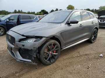 Jaguar F-Pace SVR 5.0 V8 550KM 2019 Jaguar F-Pace 2019, 5.0L, 4x4, SVR, od ubezpieczalni 5.0 Benzyna 550KM, zdjęcie 4