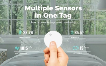 Czujnik BlueTooth RuuVi TAG ciśnienie, temperatura