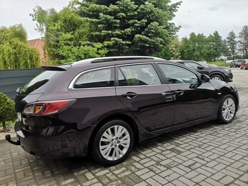 Mazda 6 II Kombi 2.0 MZR-CD 140KM 2008 Mazda 6 2.0 D 140KM Klimatronik Nawi Kamera Alu, zdjęcie 4
