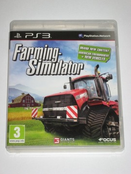 FARMING SIMULATOR 13 PS3 JAK NOWA! PO POLSKU! PL!