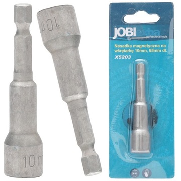 KLUCZ MAGNETYCZNY NASADKA FARMER MAGNES 10mm DŁUGI