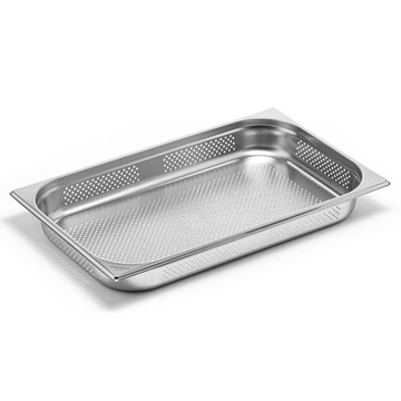POJEMNIK GN 1/1 4 CM PERFOROWANY ZE STALI NIERDZEWNEJ FORGAST FG04704