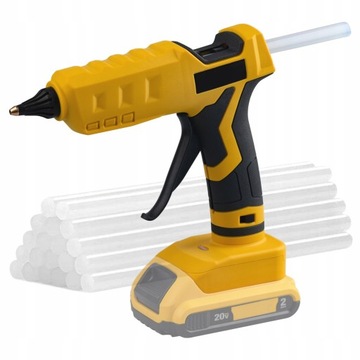 Cordless Hot Glue Gun for Dewalt 18V 20V max