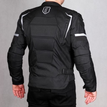Husar Hornet Motorcycle Jacket Мужская текстильная черная + балаклава