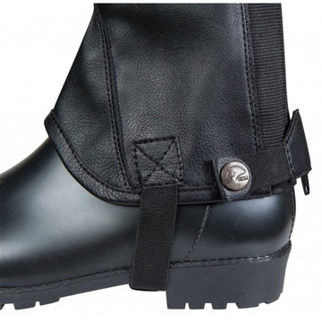 HKM Czapsy ELASTIC PLAIN Czarne (R: L36)