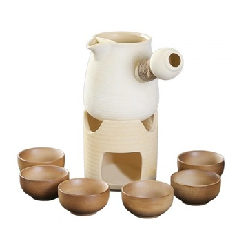Czajnik ceramiczny Kwitnące i sypkie liście h