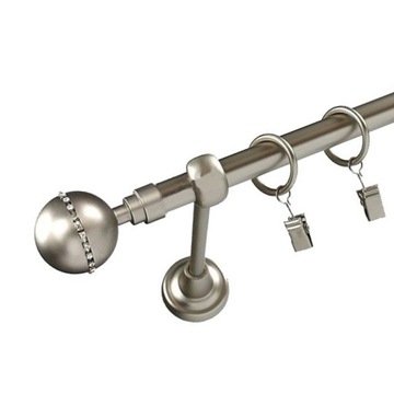 Bardzo długi KARNISZ do mieszkania 540 cm 16 mm
