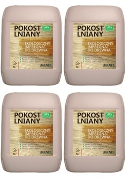 Pokost lniany Impregnat do drewna 20 WYDAJNY