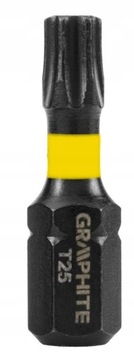 ГРАФИТОВЫЕ СВЕРЛА TORX IMPACT TX25 25MM 20EL