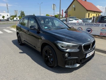 BMW X1 F48 Crossover sDrive18i 136KM 2016 BMW X1 MPAKIET ALCANTARA HEADUP NAWIGACJA GRZANE FOTELE EL.KLAPA SERWISOWA, zdjęcie 3