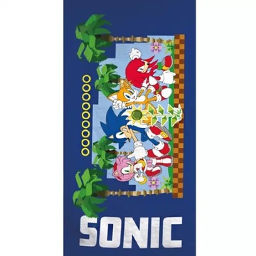 Sonic ręcznik plażowy