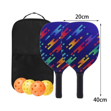 Набор лопаток для пиклбола, 2 лопатки