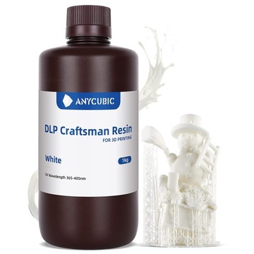 Żywica UV Anycubic DLP Craftsman White Biały 1kg 1l do Drukarki 3D