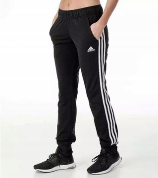 Spodnie damskie Adidas Striped Drawstring BK4638