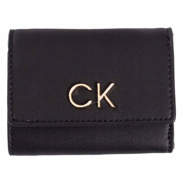 CALVIN KLEIN ZESTAW PORTFEL+BRELOK PREZENT BLACK