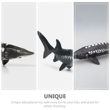 Пластиковая фигурка морских животных, китайский осетр.