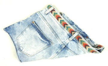 CROPP spodenki damskie jeansowe szorty przetarcia 36