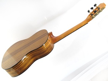 GITARA KLASYCZNA 3/4 ZEBRANO + POKROWIEC