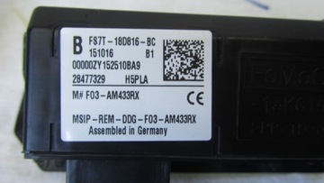 FORD MONDEO MK5 HB PODSUFITKA 14-