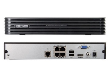 Регистратор BCS BASIC BCS-B-NVR0401-4P(2.0)