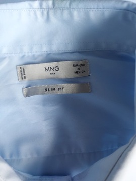 MANGO MAN niebieska koszula M 40