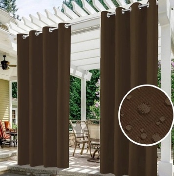 САДОВЫЕ ШТОРЫ 155х220 ДЛЯ ТЕРРАСЫ КАРБОН, БЕЛЫЕ