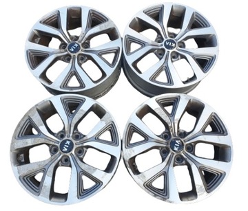 KIA SPORTAGE 3 III LIFT ALUFELGI 17 6.5JX17 ET 40 KOMPLET 87753-3U000 ORYG