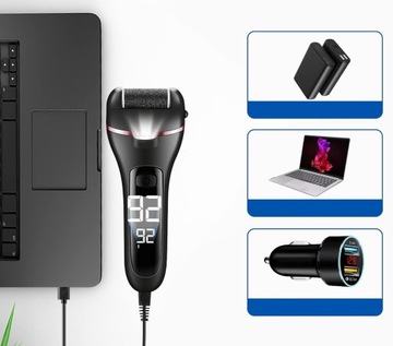 PILNIK ELEKTRYCZNY DO STÓP pięt bezprzewodowy tarka frezarka 16W1