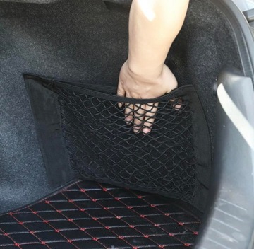 ORGANIZER DO AUTA BAGAŻNIKA SIATKA NA TRÓJKĄT GAŚNICA INNE