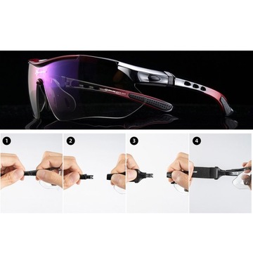 ПОЛЯРИЗОВАННЫЕ ВЕЛОСИПЕДНЫЕ ОЧКИ 5 ЛИНЗ – СПОРТИВНЫЕ СОЛНЦЕЗАЩИТНЫЕ ОЧКИ ДЛЯ ВЕЛОСИПЕДНЫХ ВЕЛОСИПЕДОВ