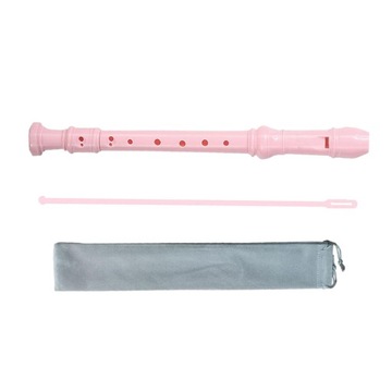 Набор блокфлейт сопрано, легкая детская блокфлейта с великолепным звуком, флейта розового цвета