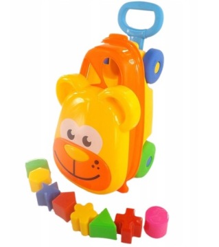 ЧЕМОДАН BLOCKS PUSH BEAR С РУЧКОЙ 26368Ż