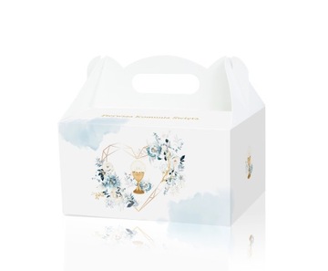 Коробка для торта, коробки для причастия IHS, спасибо, торт