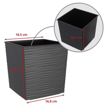 КРЫШКА ДЛЯ ЦВЕТОЧНОГО ВАЗОНА С ЦВЕТНОЙ ВСТАВКОЙ 19 см