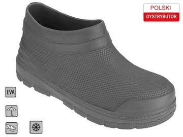 KALOSZE MĘSKIE OGRODOWE PIANKOWE LEKKIE BUTY CHODAKI WODOODPORNE