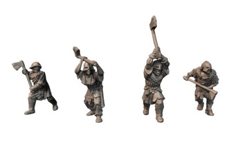 Orc Rabble With Two Handed Axes - x1 Figurka Model RPG LOTR MESBG