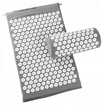 (Grey) Massage Acupressure Mat Yoga Shakti Sit