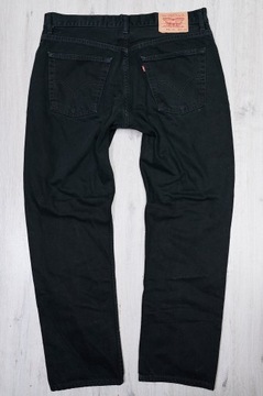 LEVIS 582 JEANSY spodnie męskie czarne PREMIUM 34/32 pas 86