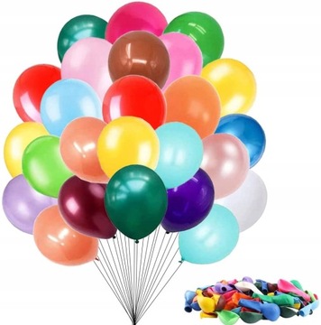 balony 200 szt w 20 kolorach,wspaniałe na urodziny